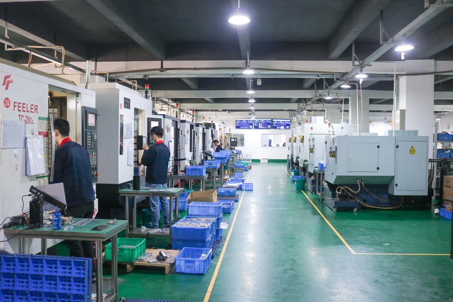 Shenzhen Perfect Precision Product Co., Ltd. linea di produzione in fabbrica