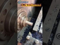 Video di lavorazione di parti di rame a tornitura CNC