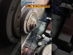 Video di lavorazione di pezzi di rame con tornitura CNC ad alta precisione