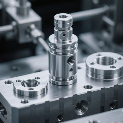 Componenti di dispositivi medici CNC personalizzati 100% controllo QC Parti lavorate con precisione